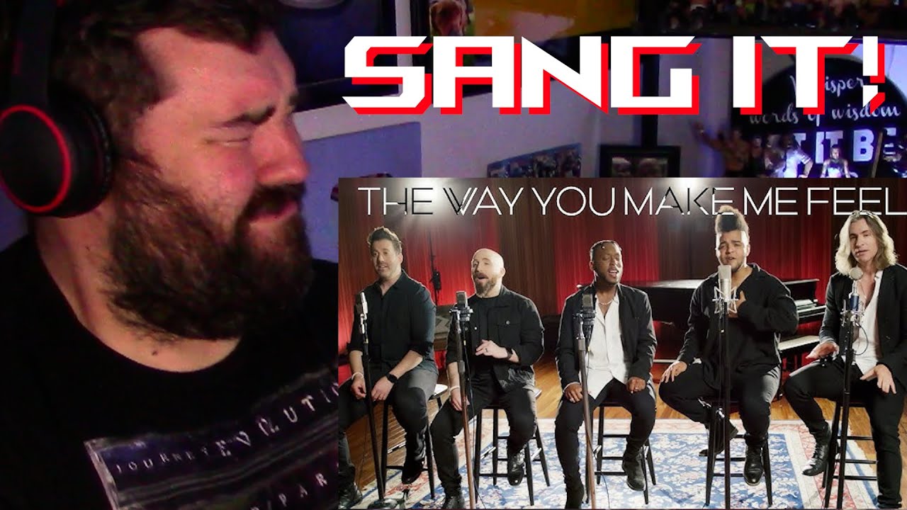 Singer reaction to Voiceplay ft. Deejay Young - The Way You Make Me Feel - WHOA