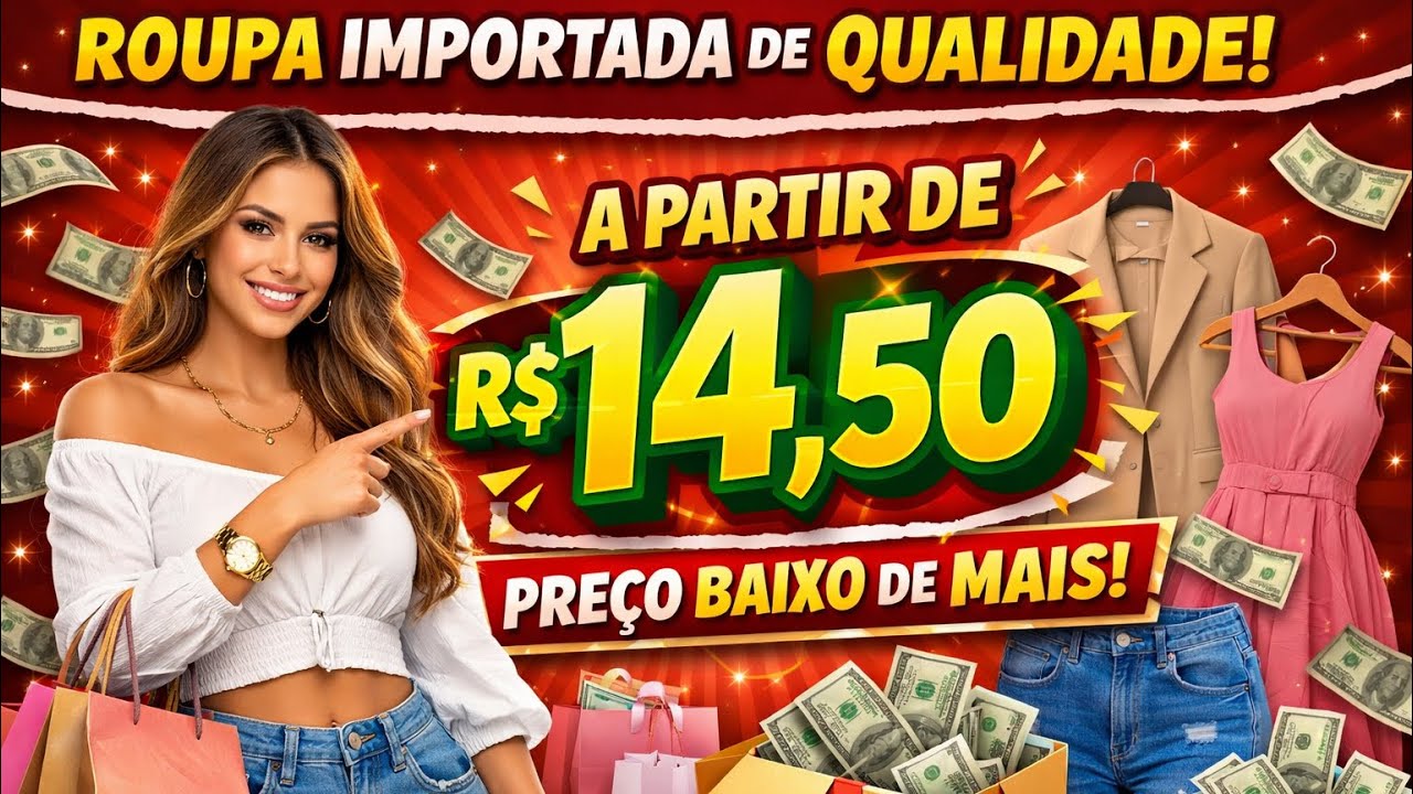 R$14,50 😳 ACHEI O MAIOR GALPÃO DE IMPORTAÇÃO AQUI EM SANTA CRUZ DO CAPIBARIBE