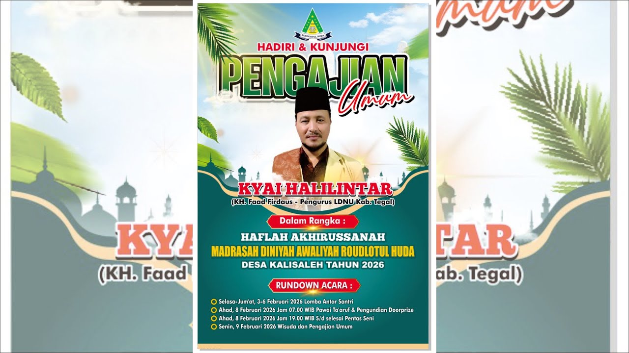 HAFLAH AKHIRUSSANAH MDA ROUDLOTUL HUDA KALISALEH