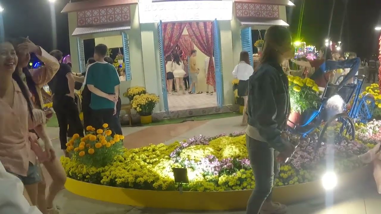 Pháo hoa giao thừa 16/02/2026 ( 29 Tết ) ở quảng trường Mỹ Tho