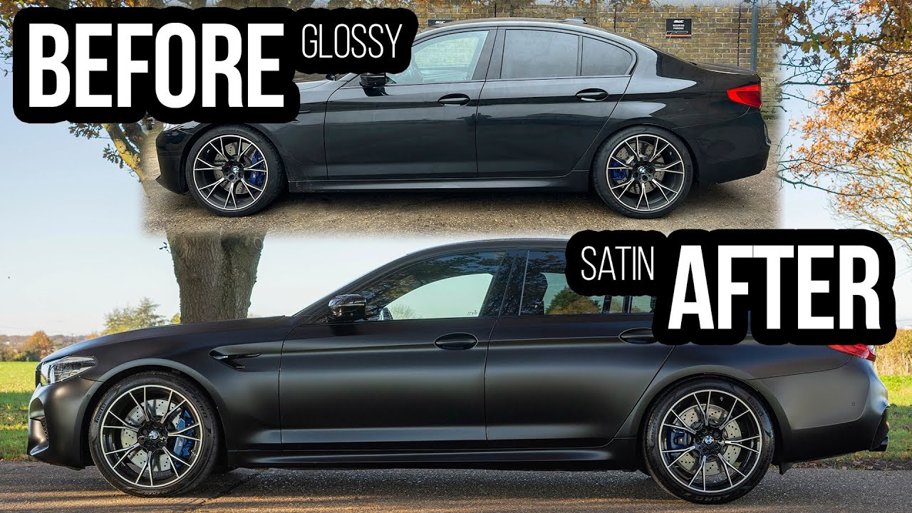 Gloss to Satin - BMW M5 XPEL STEALTH PPF Transformation