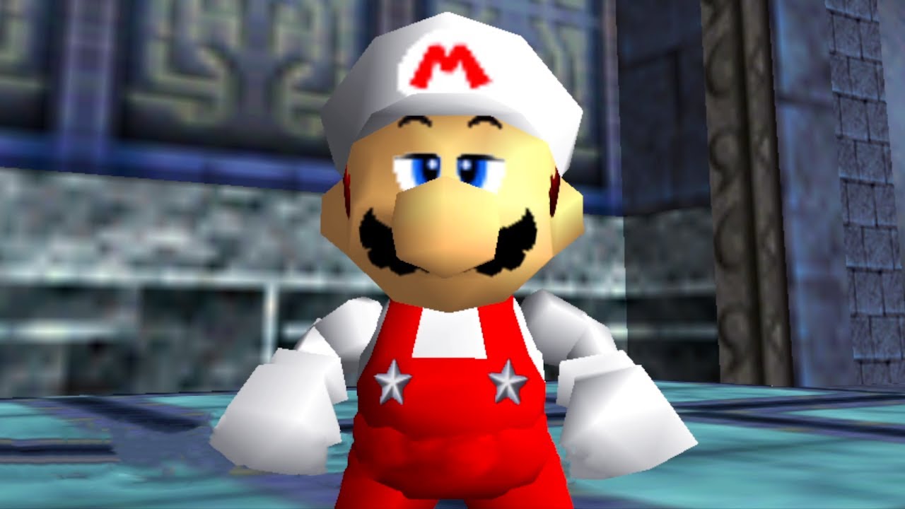 Super Mario 64 Ocarina Of Time - 100% Walkthrough Part 15 Gameplay - Water Temple & Metal Cap GET!