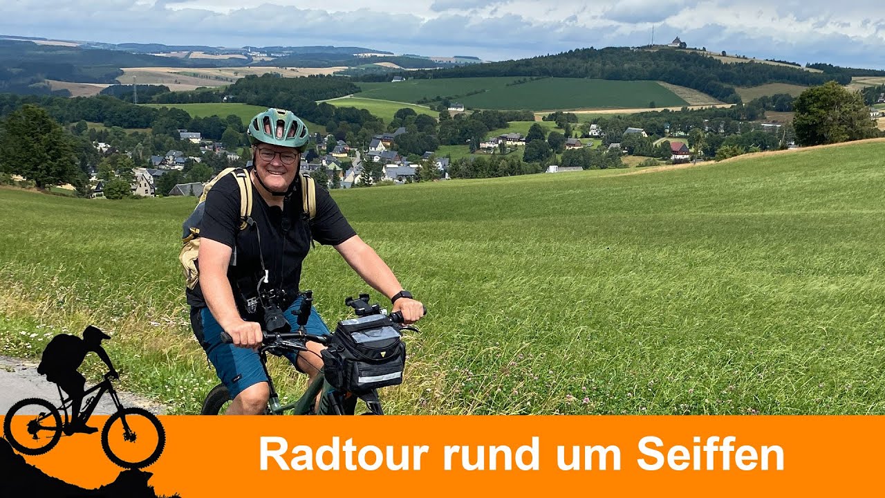 Radtour rund um Seiffen im Erzgebirge, zum Fortuna Stollen und auf den Schwartenberg.