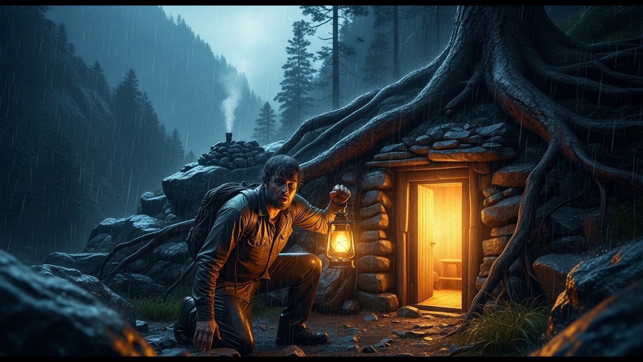 This Hidden Mountain Room Was Built for One Person Only—And the Rain Never Stops There