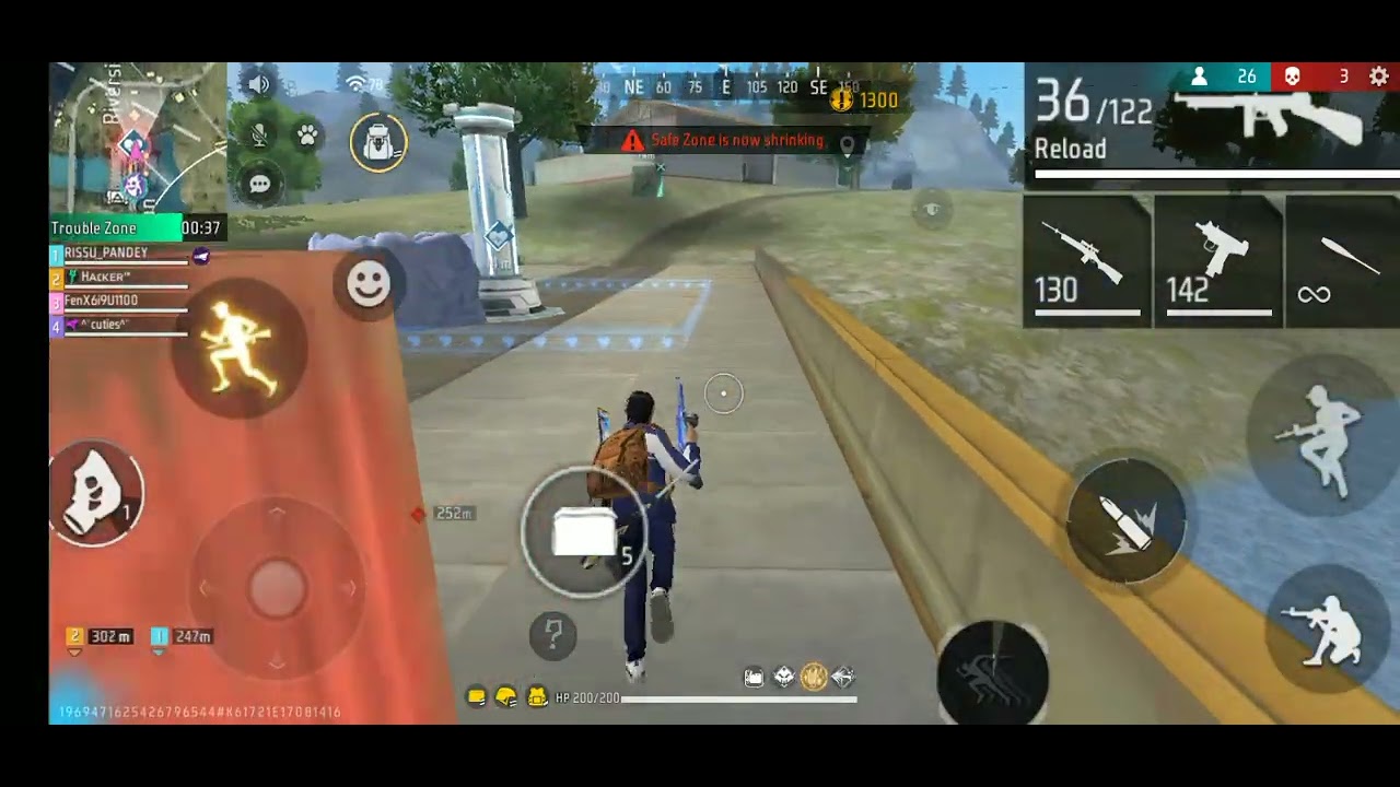 Br ranked  4 VA 4 1 Vs 4 🌍 frnxyzv gaming  ⚡phone playing ♥2nd finger🔥action video free fire🌍Indian