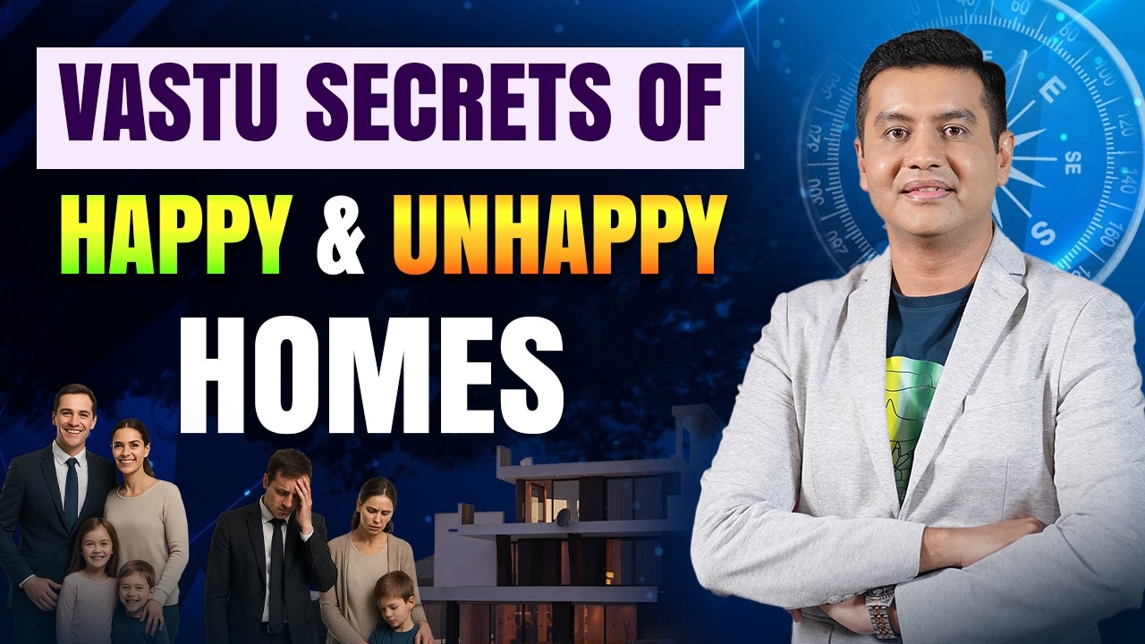 🏡✨ Vastu Secrets of Happy & Unhappy Homes! | Energy Truth You Must Know 🔮⚡