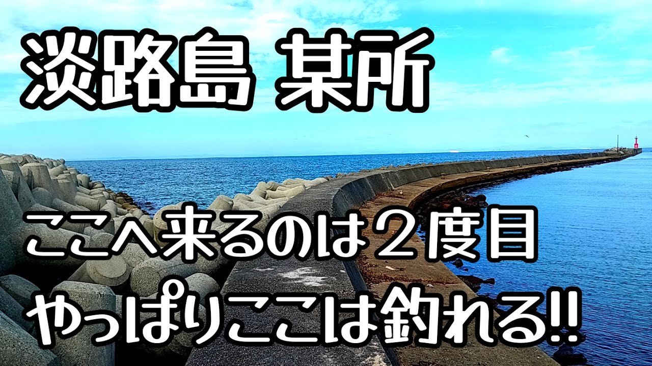 『穴釣り』淡路島某所 楽しませてもらいました。