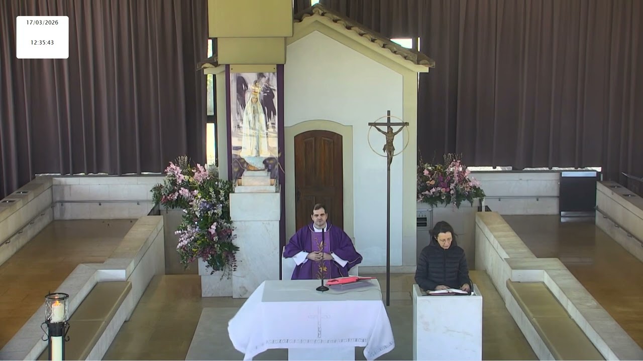 Missa a Nossa Senhora de Fátima desde a Capelinha das Aparições  17.03.2026
