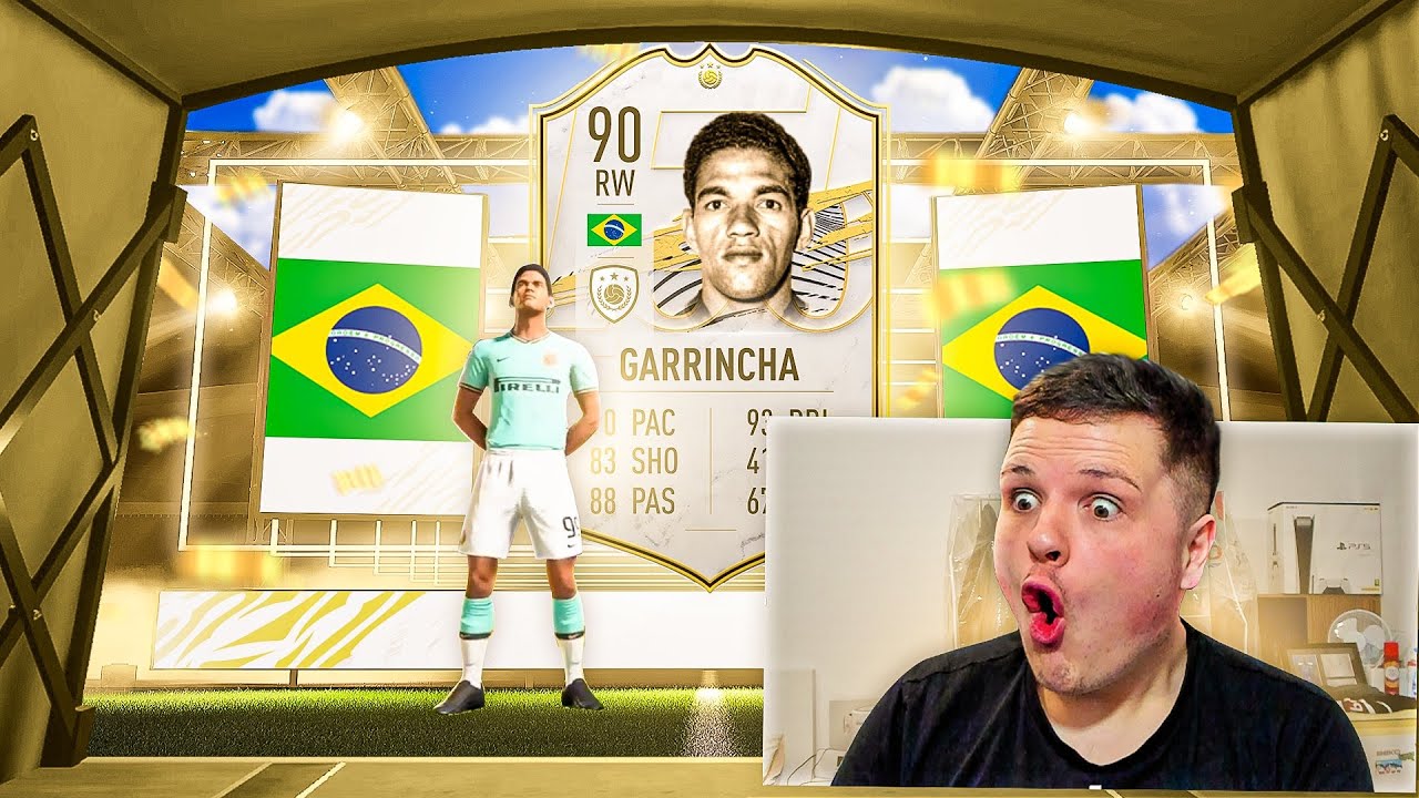 OMG I PACKED ICON GARRINCHA ON FIFA 21!!!