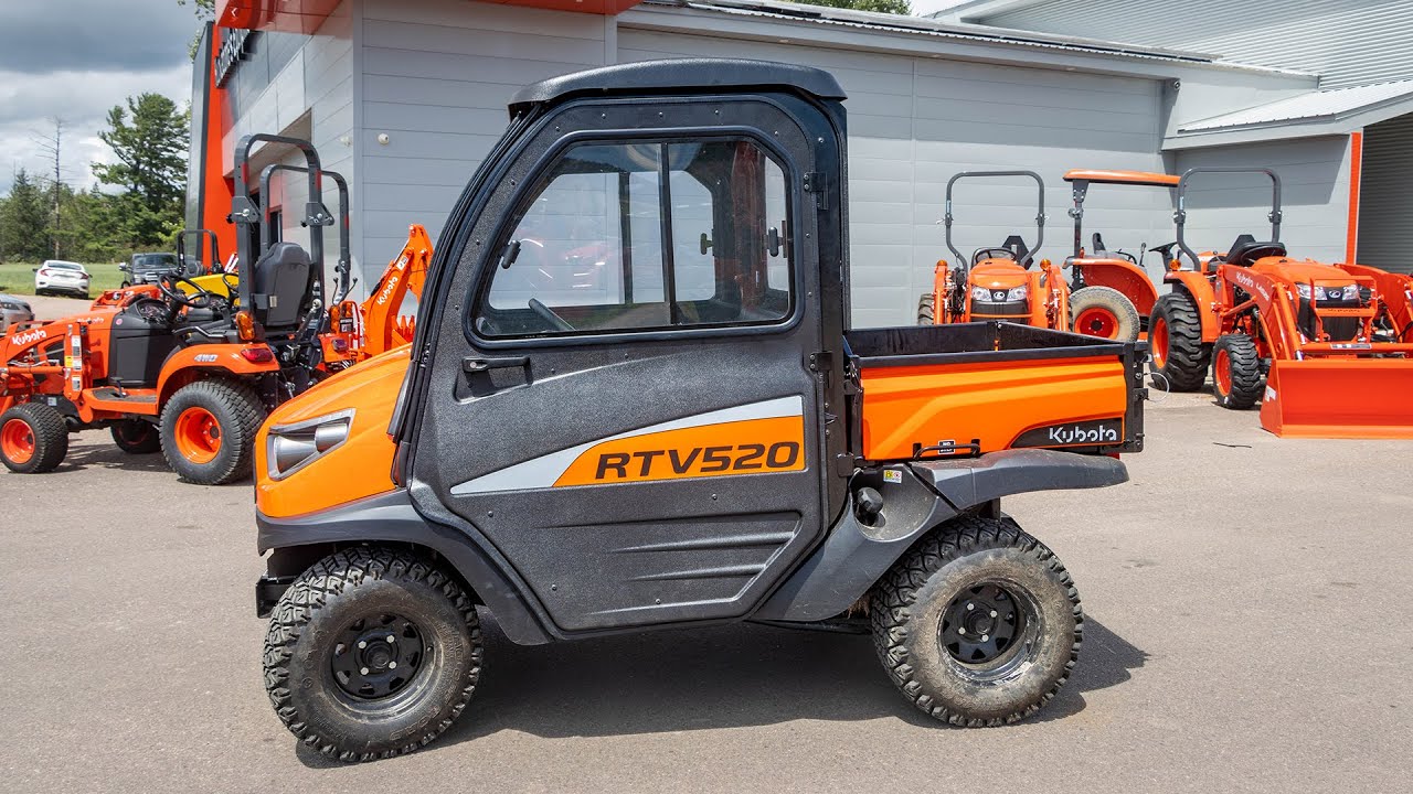 Kubota RTV520 with a Full Cab! (Review and Use!)