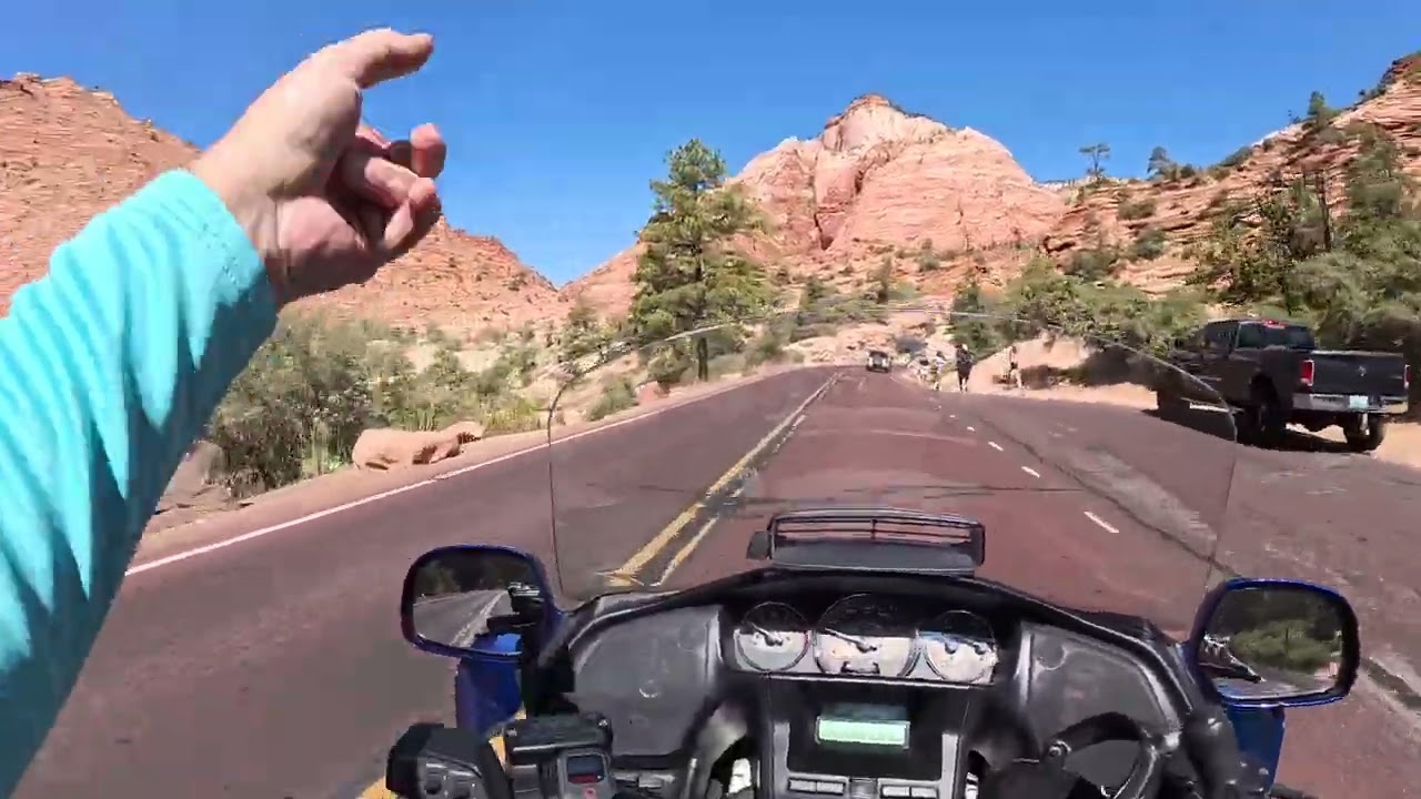 Zion National Park Goldwing Trike Ride