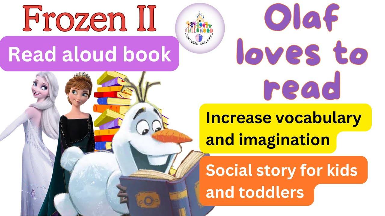Disney Read Out Loud Story | Frozen II Olaf Loves to Read | Bedtime Sleep Story for Kid | Read Along