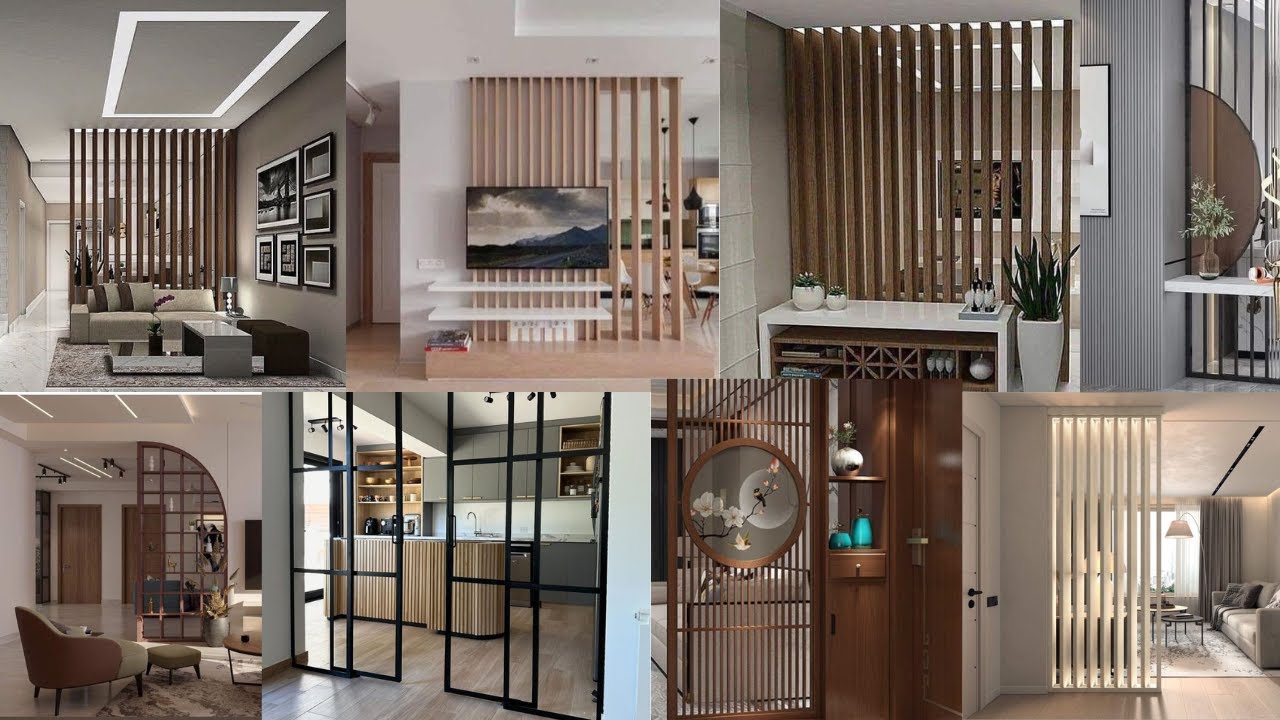 130+Latest divider walls designs||partition walls for living rooms||interior sepration wall ideas