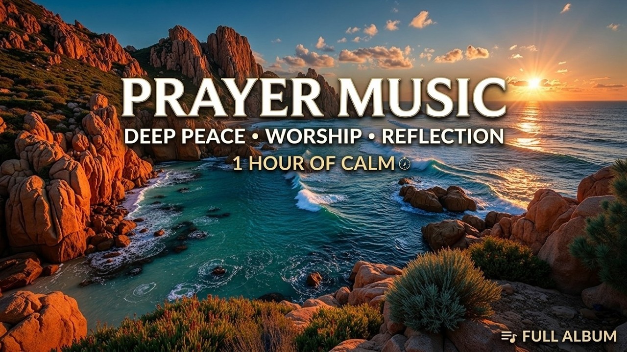 Глубокая молитвенная музыка - Спокойное поклонение | Пианино и океан