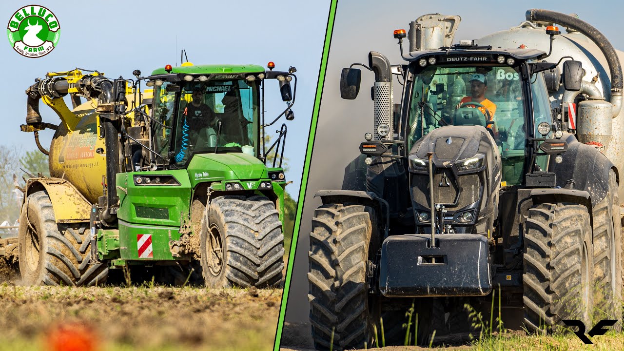 |💩 Interramento Digestato XXL alla BELLUCO FARM 💩| X2 Vervaet HydroTrike - X10 Botti| AgriEnergy|