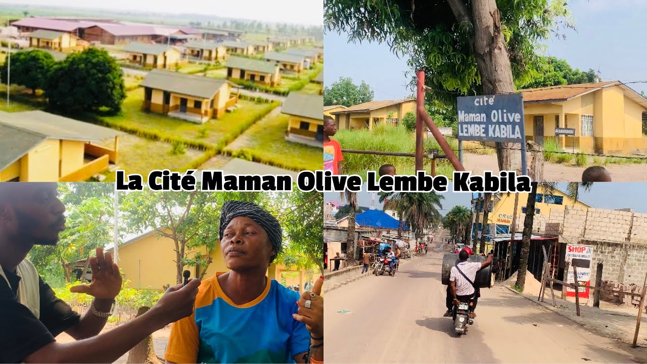 VOICI LA CITÉ MAMAN OLIVE LEMBE KABILA À NSELE🇨🇩/RÉPORTAGE EXCLUSIF