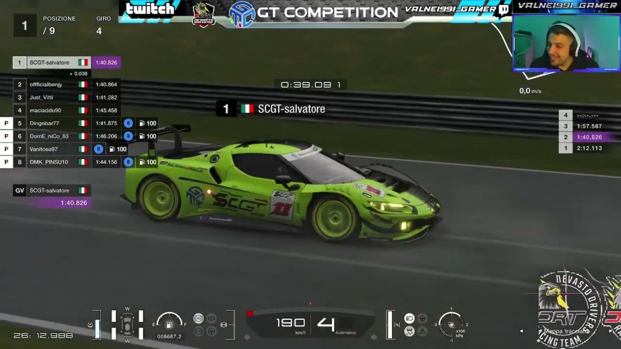 3° ROUND - GT COMPETITION LOBBY STEEL