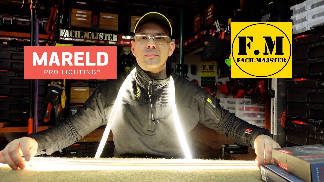 TEST!!!MARELD SUNLIT Taśma Oświetleniowa LED/Oświetlenie robocze MARELD - Prezentacja/test