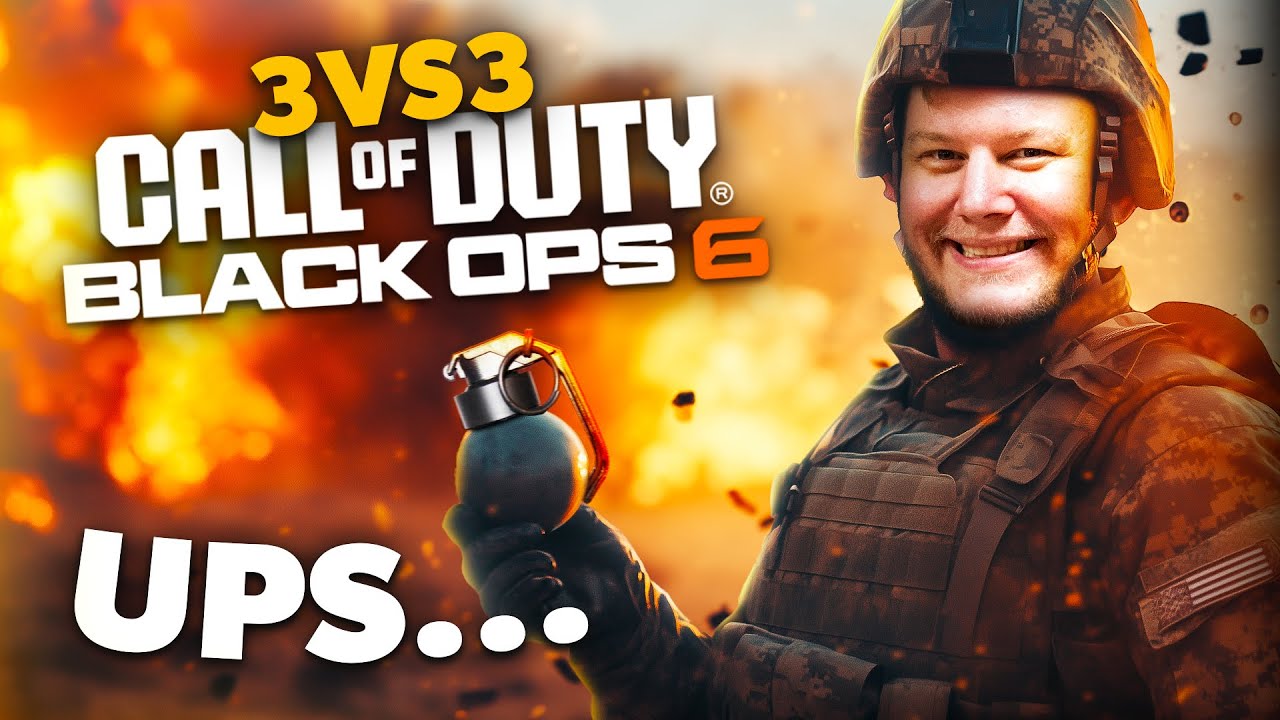 Mit WAFFEN spielt man NICHT! - Im 3 gegen 3  | COD Black Ops 6