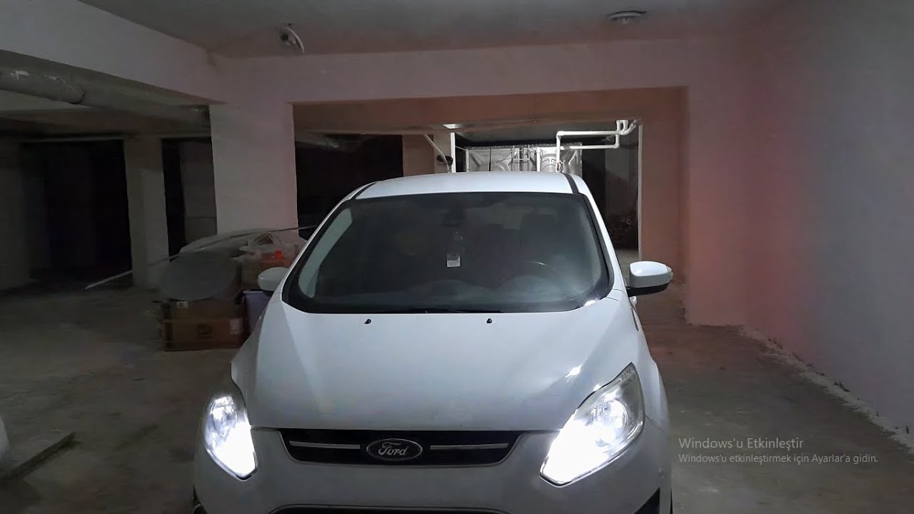 Ford Cmax Park Ampullerini Led Yaptık - Farların Yerine Montajı - Detaylı Anlatım