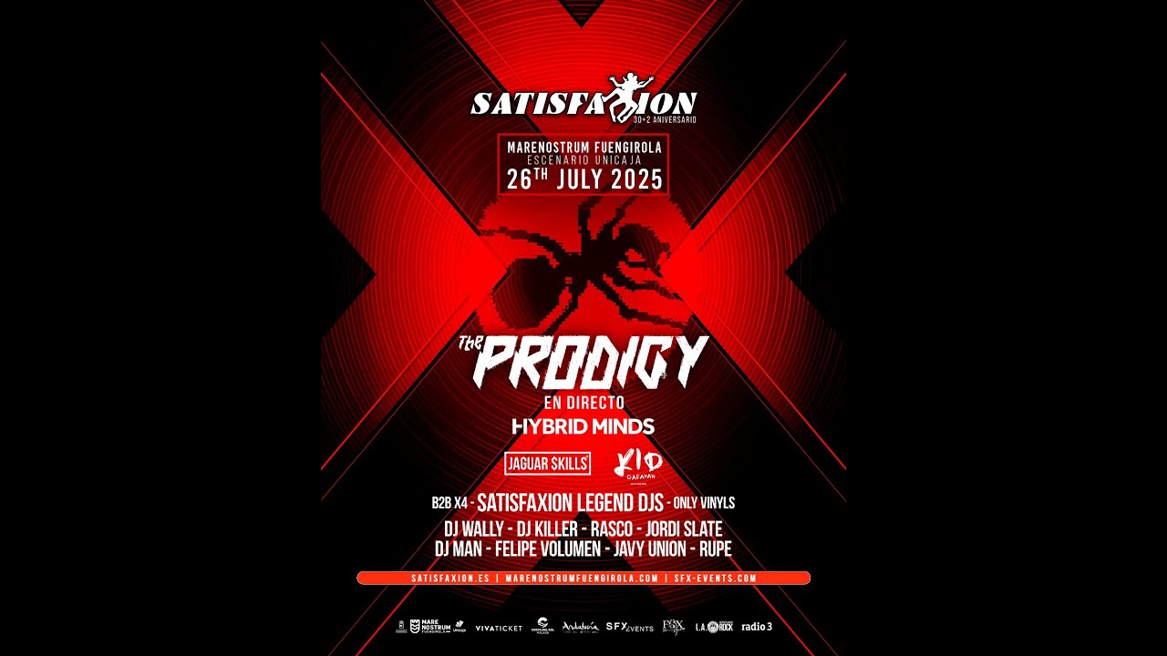 DJ MAN ANIVERSARIO SATISFAXION 30+2 EXCLUSIVE