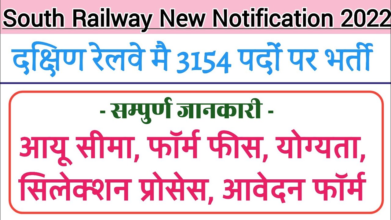 Indian Railway New Notification 2022 | Railway New Vacancy | Tilok Study Center