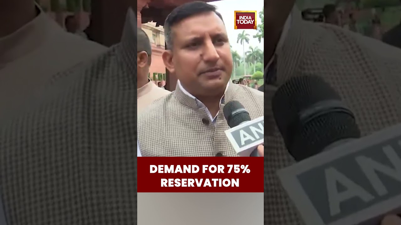 RJD MP Sanjay Yadav Demands 75% Caste Reservation in Ninth Schedule | India Today