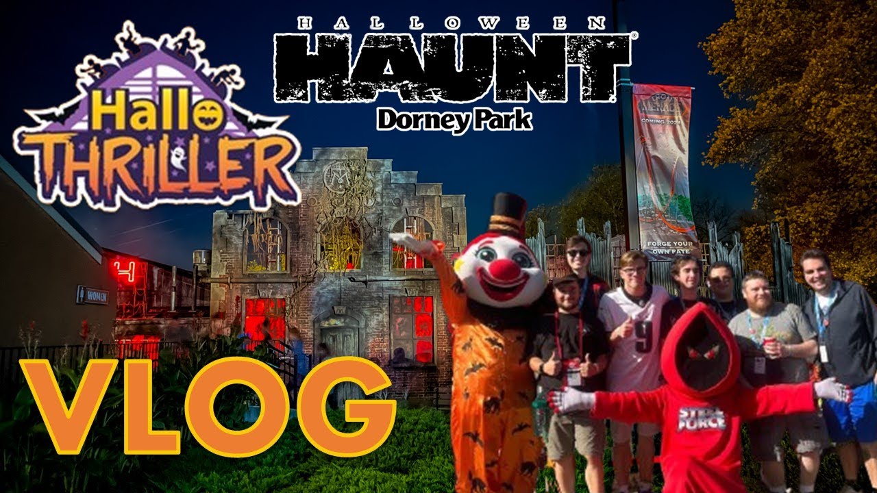 HallowThriller 2023 & Halloween Haunt | Dorney Park ACE Event VLOG 10/28/2023