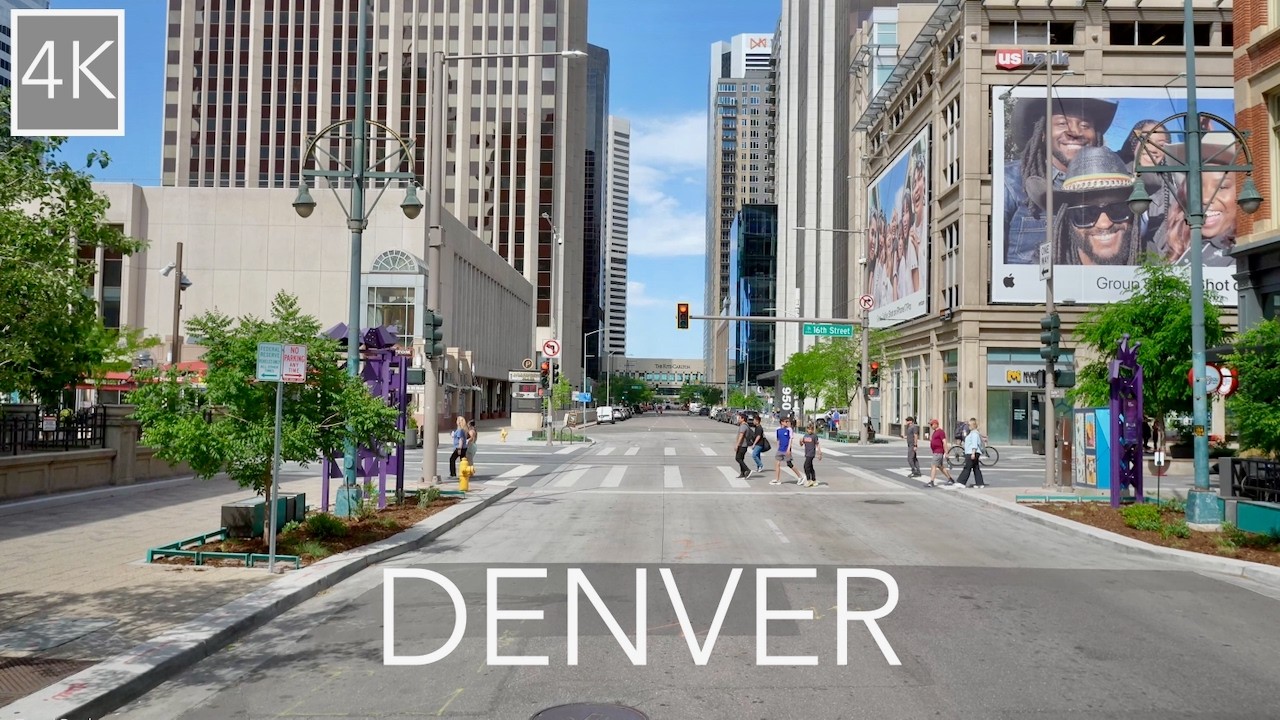 Denver, Colorado 4K Driving Tour | Exploring The Mile High City