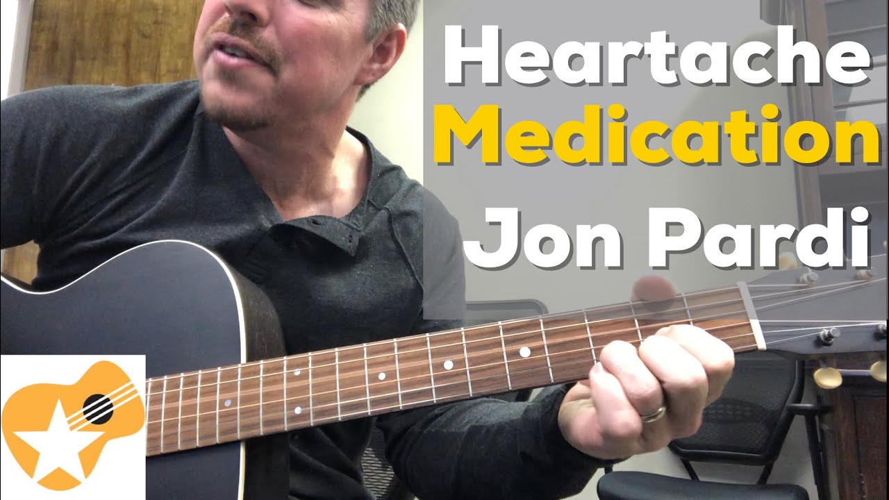 Heartache Medication | Jon Pardi | Beginner Guitar Lesson