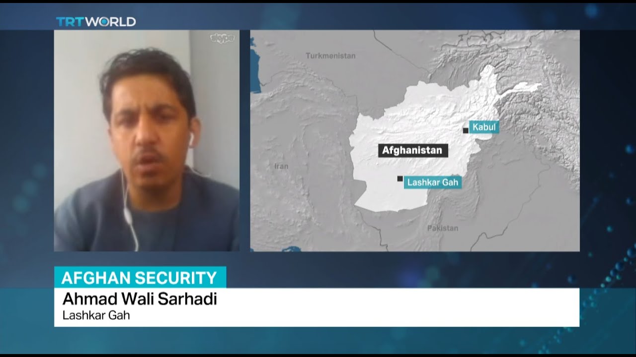Ahmad Wali interviewed by TRTWorld regarding Afghan-Taliban clashes in Helmand