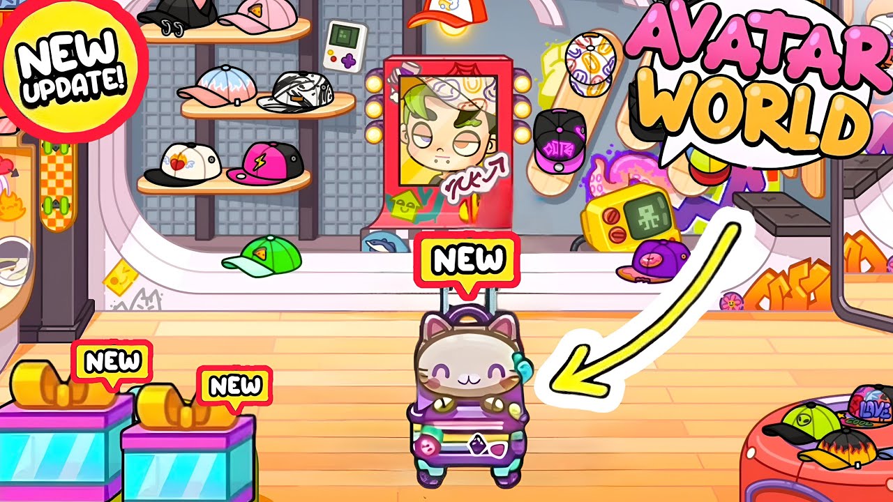 THER’S A NEW SECRET SCHOOL BAG // AVATAR WORLD SECRETS // THE HAPPY GAMER5 // PAZU