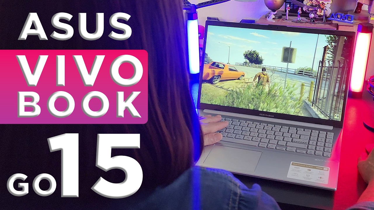 Notebook ASUS Vivobook Go 15 - Unboxing, Roda GTA? Unboxing e primeiras impressões