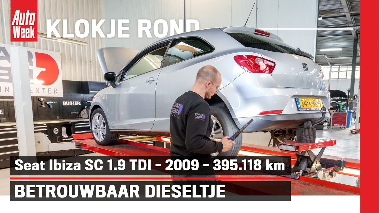 Seat Ibiza SC 1.9 TDI – 2009 – 395.118 km - Klokje rond