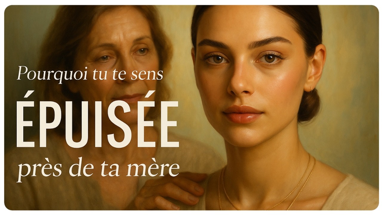 Pourquoi tu te sens ÉPUISÉE près de ta Mère (Le vol d'énergie invisible)
