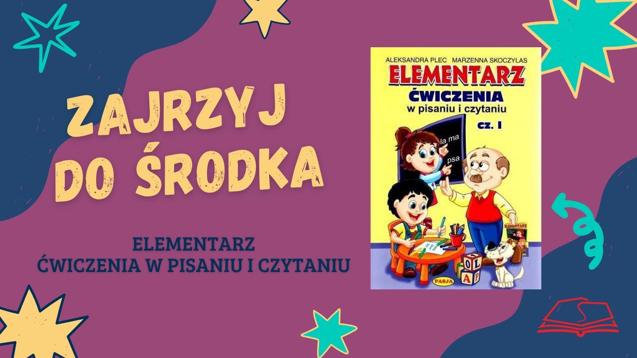 Elementarz, ćwiczenia w pisaniu i czytaniu, cz. 1 i 2. Metoda sylabowa, symultaniczno-sekwencyjna