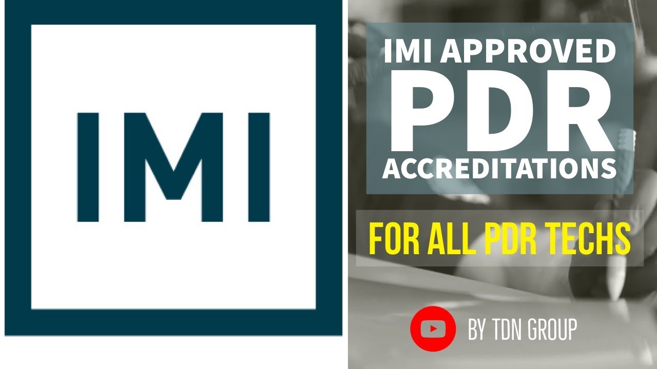 IMI PDR Accreditation and EV Level 2 Training at TDN Group