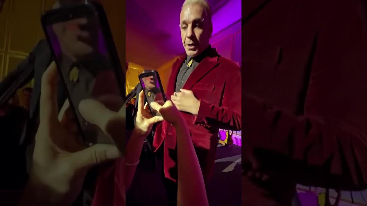 🎻NEW FULL FOOTAGE Till Lindemann & David Garret LIVE Leipzig Opera Ball - Alle Tage ist Kein Sonntag