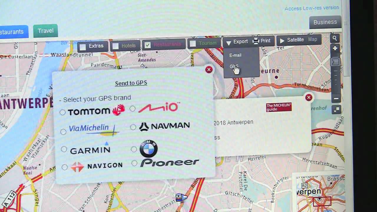 Add POIs to your Pioneer navigation with ViaMichelin and NavGate Feeds