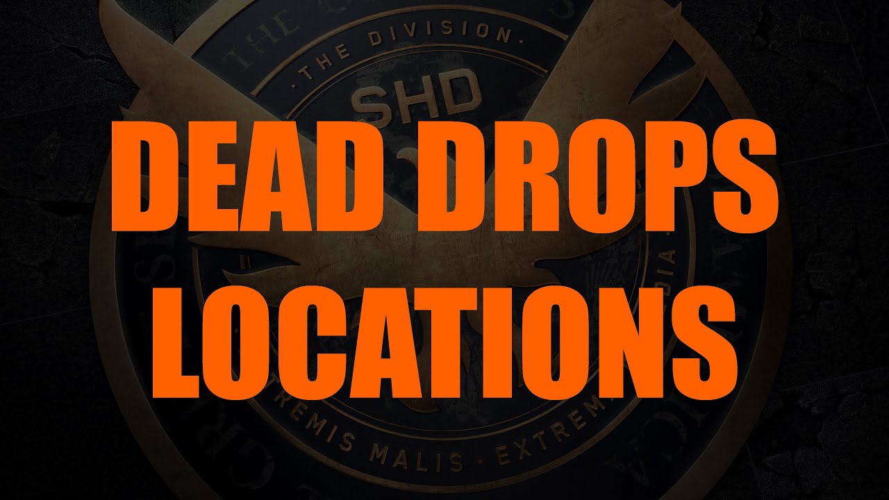 The Division 2 all 8 Dead Drops locations Aaron Keener recording locations