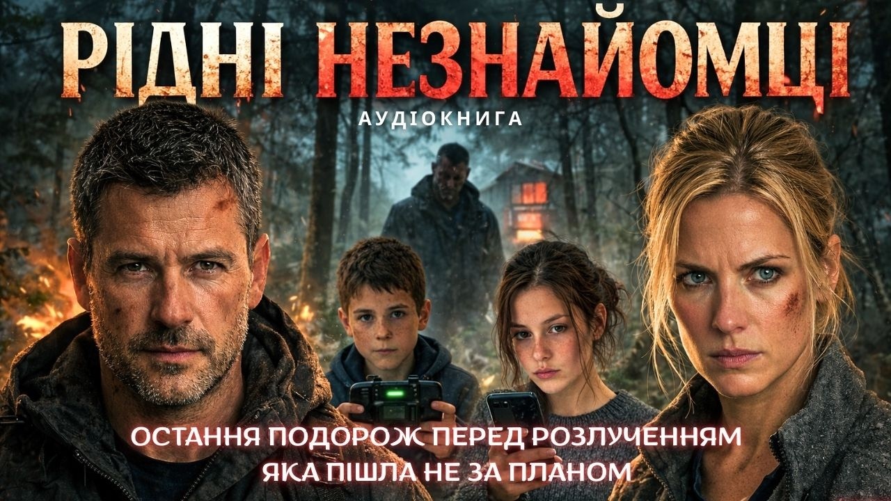 РІДНІ НЕЗНАЙОМЦІ | Аудіокнига українською | Любовний роман | Ці.Кава