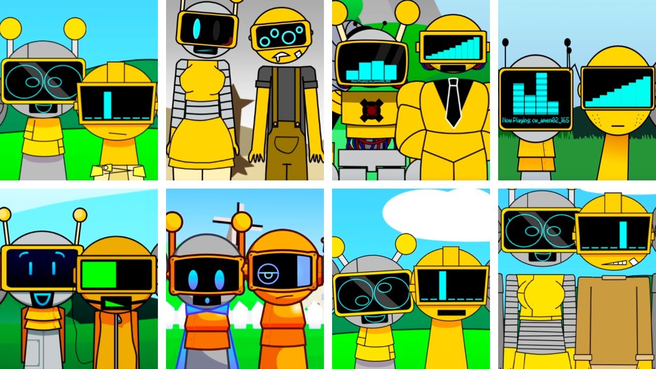 Incredibox Sprunki but GARNOLD & FUN BOT in ALL Different MODS