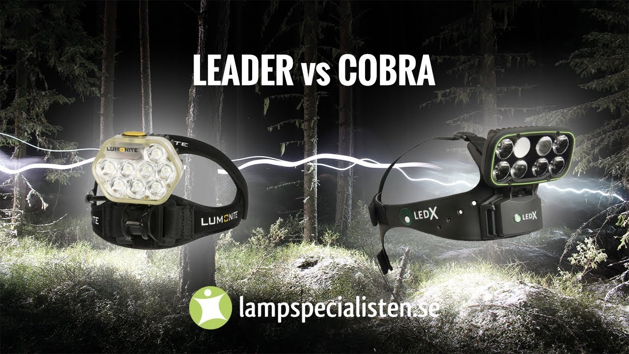 Ljustest Lumonite Leader vs LEDX Cobra 6500