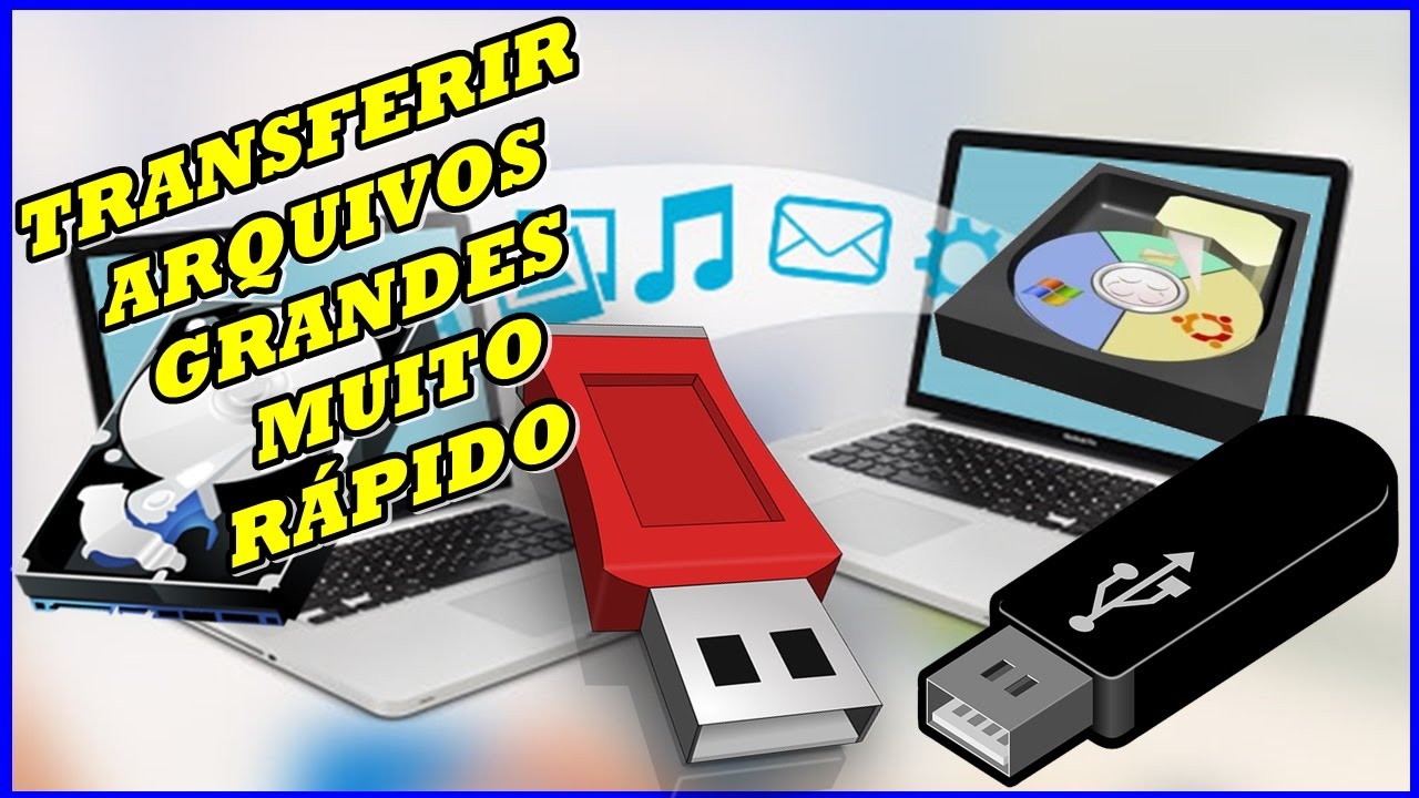COMO TRANSFERIR ARQUIVOS GRANDES NO WINDOWS MUITO MAIS RÁPIDO (SEM PROGRAMAS)
