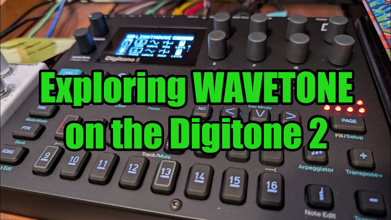 Exploring Digitone 2 Machines: Wavetone | Hanging With Hexwave