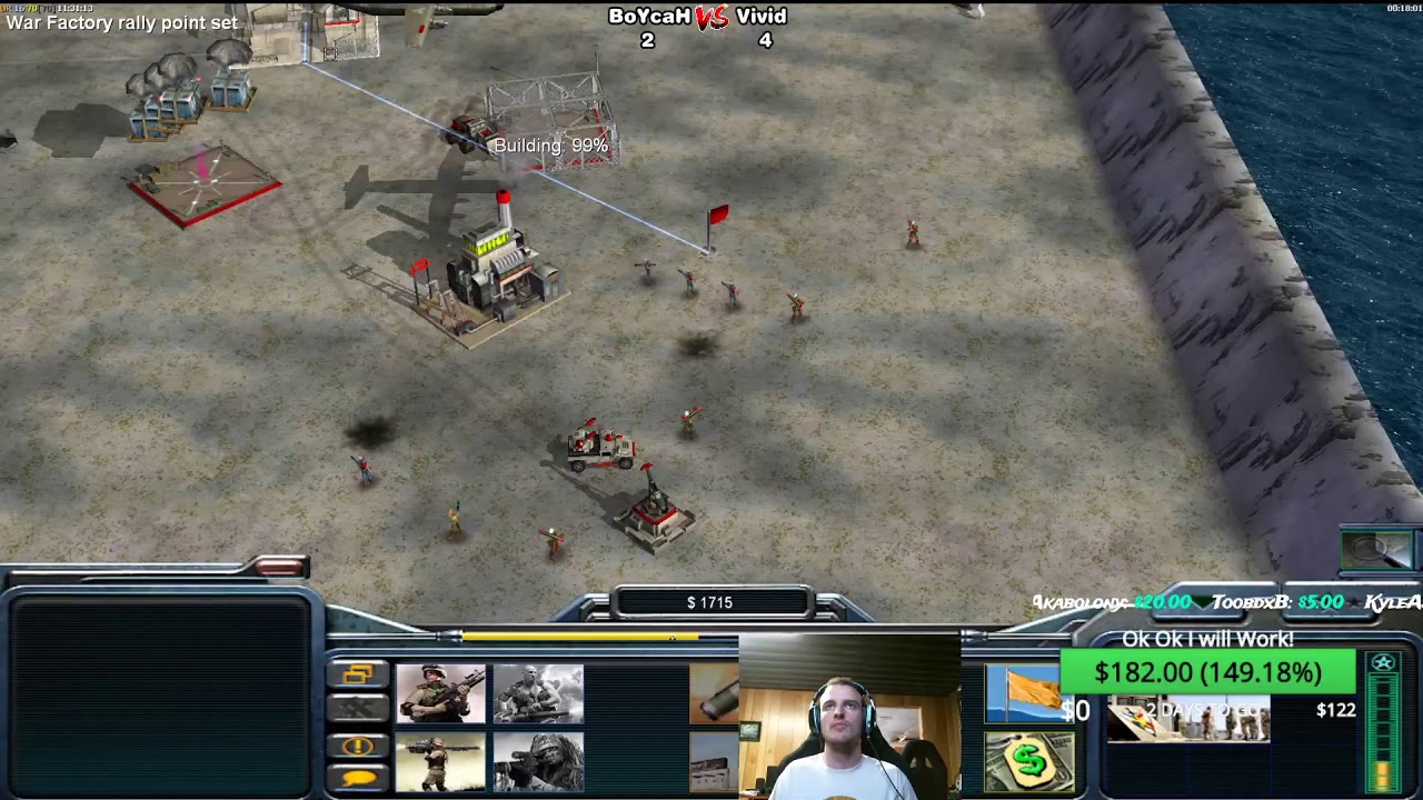 1v1 CXN TOURNAMENT ROUND #2 VS VIVID! BO9 - CNC:ZH