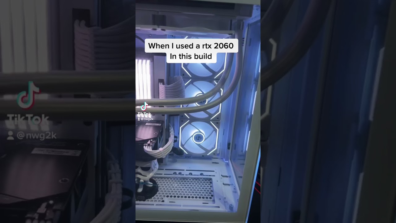 When I used a RTX 2060 in this pc build