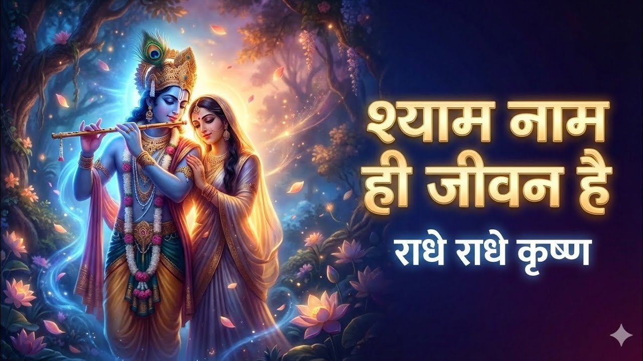 राधे राधे कृष्ण | Shyam Naam Hi Jeevan Hai | Powerful Krishna Bhajan 2026