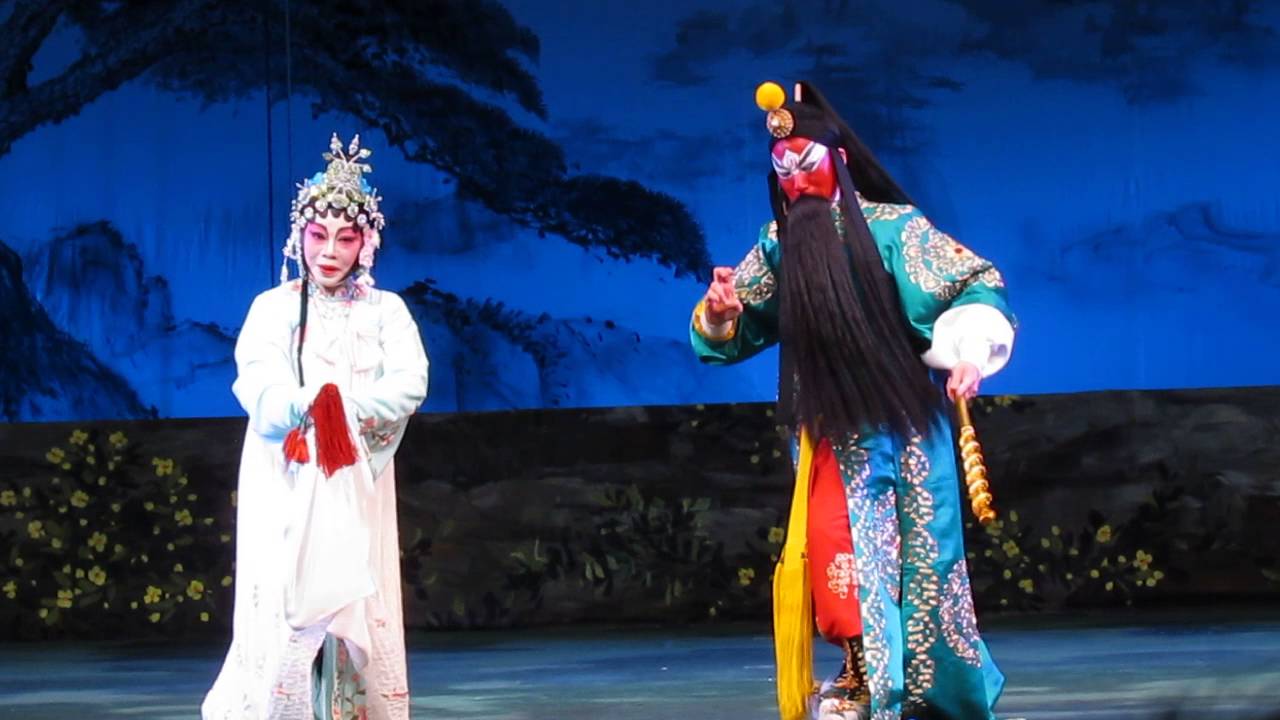 李龍(開面趙匡胤)趙鳳儀(業餘閏秀)盡顯功架, 夜送京娘1 (粵劇）