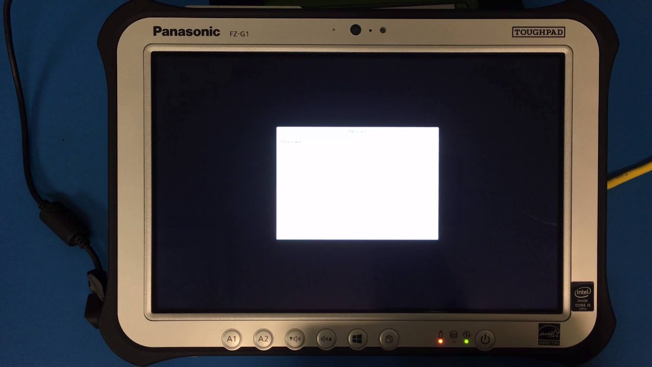 Panasonic Windows 8 Recovery Partition System Restore